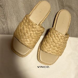 Vince sandals.